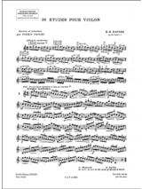 36 Etudes op. 20 - Volume 1 Touche - Heinrich Ernst Kayser